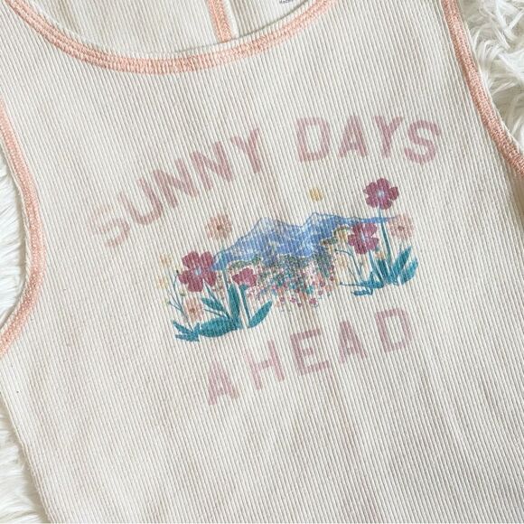 American Eagle Flower Field Tank Top - Picture 2 of 4